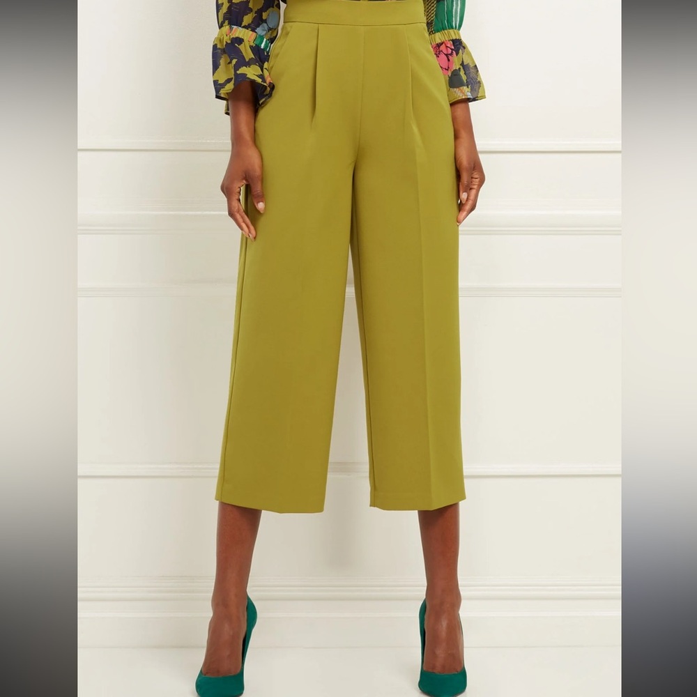 New York & Company Crop Wide-Leg Pant - Signature - 7th Avenue - Size Small
